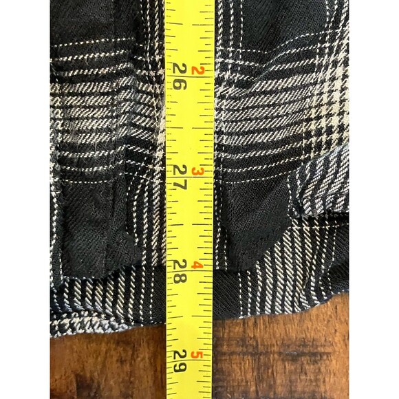 Current/Elliott The Patchwork Project Shirt Womens Size 1 Small Phantom Plaid - Picture 5 of 5